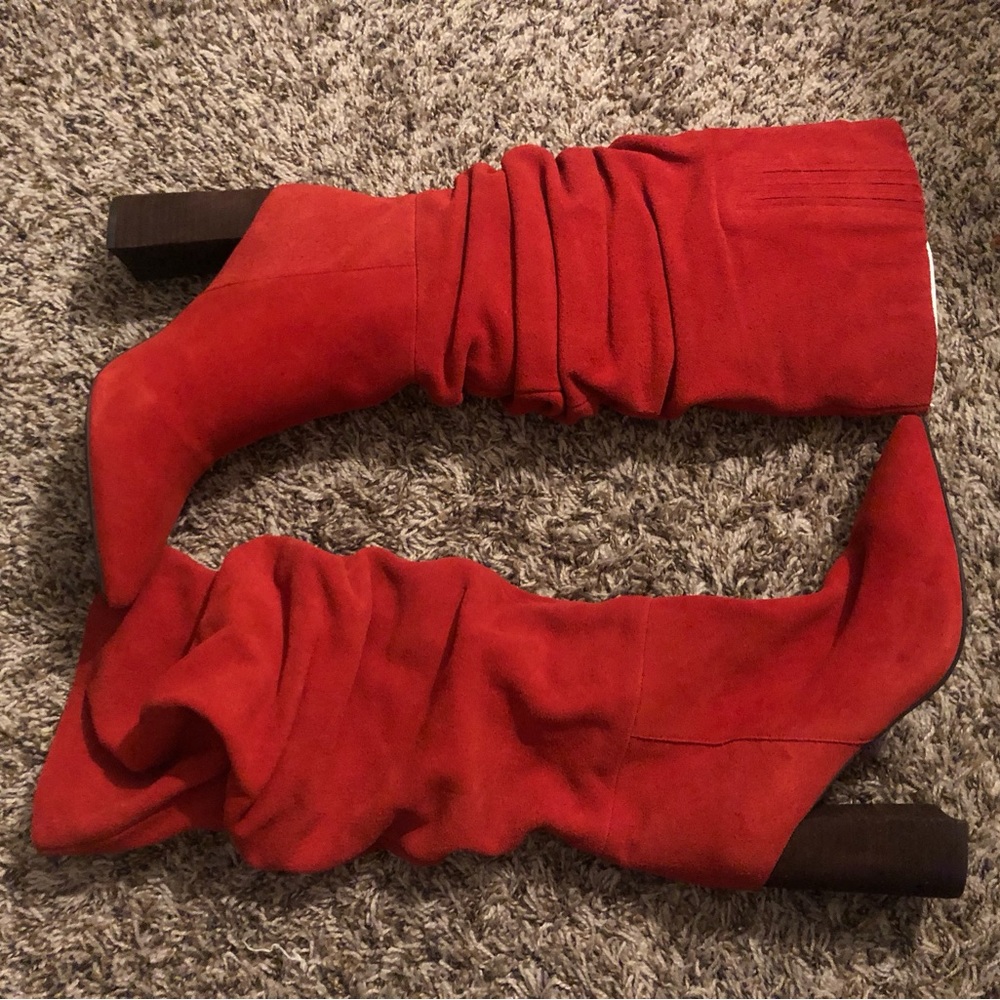 Jeffrey Campbell Red Boots